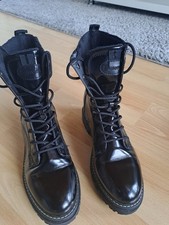 Bench Damen gefütterte Stiefel Schwarz Gr.41