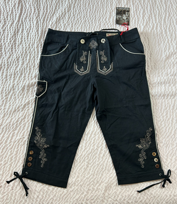 NWT Stockerpoint Kniebund Alpenhero German Oktoberfest Black
