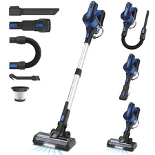 Cordless Vacuum Cleaner Strong Suction 350W Motor 8 in1 HEPA Filtration