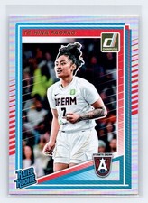Te-Hina Paopao 2025 Panini Donruss WNBA #91 Rated Rookie Holo