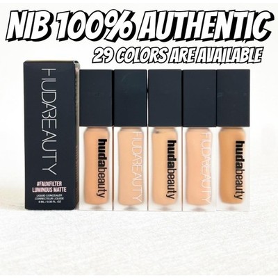 HUDA BEAUTY Authentic Buildable Waterproof Concealer 29 Colors 0.30 oz / 9 ml