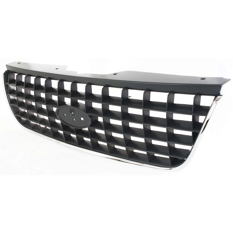 Rejilla para Ford Explorer 2002-2005 de plástico gris Foto 2 de 4