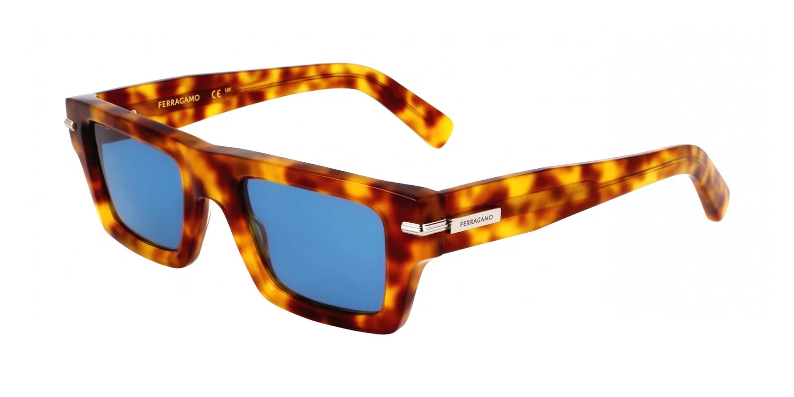 Ferragamo — Ferragamo SF2034S Blonde tortoise 50/22/145 MAN Sunglasses