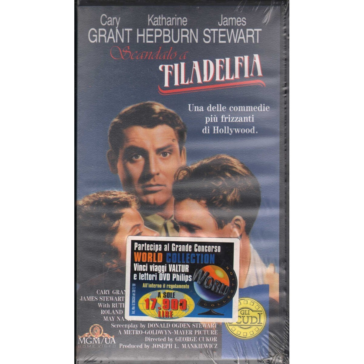 The Philadelphia Story VHS George Cukor Univideo - PIV50059 Sealed