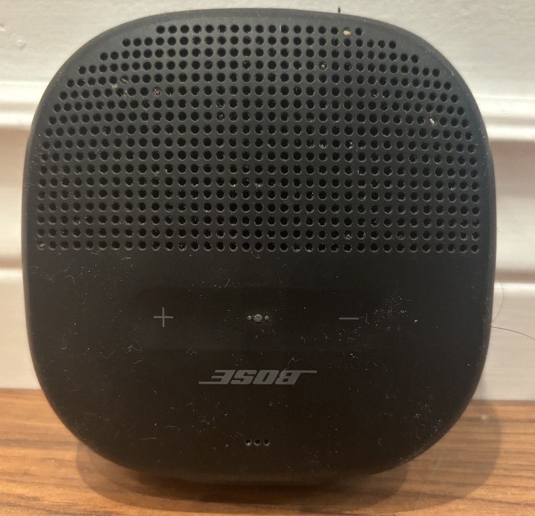 Bose SoundLink Micro Portable Bluetooth Speaker in Sleek Black Design