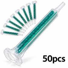 50 Pieces 2K-Adhesive Mixing Tips Mixer Nozzles Mixer Tips Static-Mixer