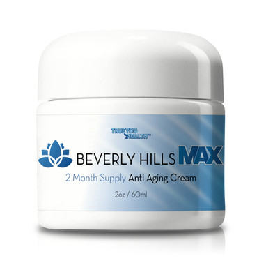 Beverly Hills Max Cream - 2 Month Supply - Anti Aging Cream with Vitamin C, E, A