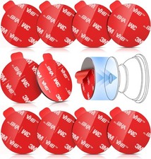 10 Pcs 3M Sticky Pads for Pops Socket Base: 1.38" Round Strong Adhesive Replacem