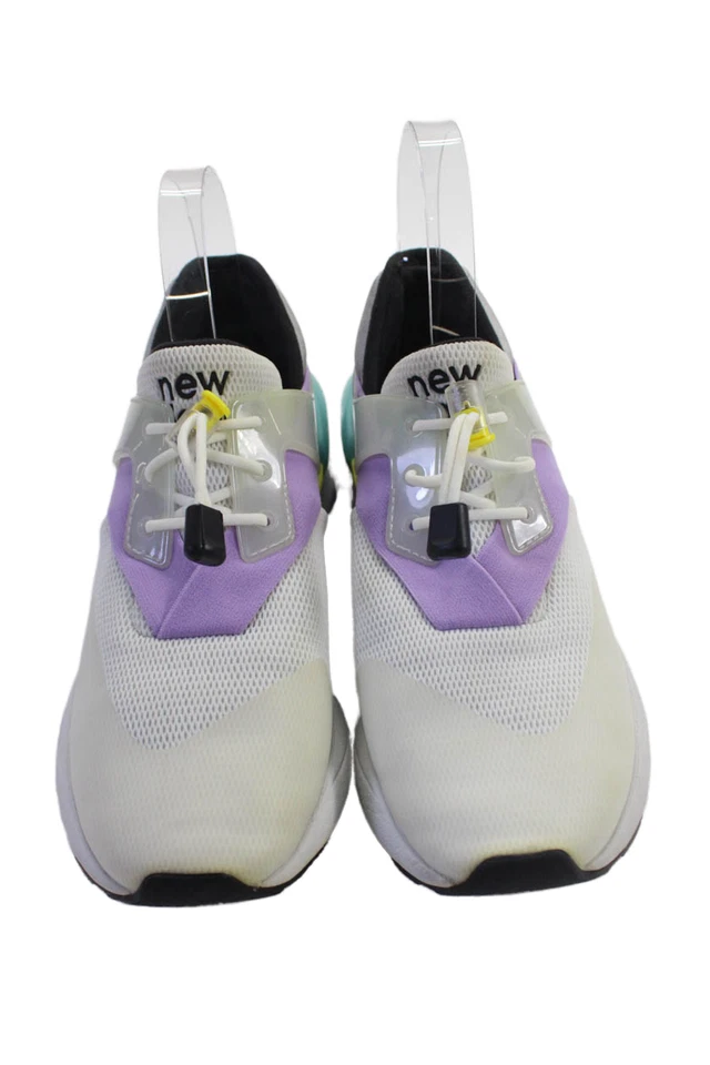 Zapatillas New Balance Mujer 997 Colorblock Cordón Blanco Multicolor Talla 6.5 Foto 2 de 4