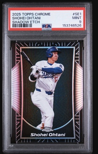 2025 Topps Chrome - Shadow Etch SSP Shohei Ohtani #SE-1