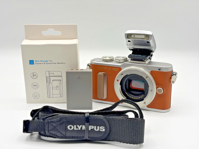 [Excellent] Olympus PEN E-PL8 Mirrorless Camera Body Brown  Tested From Japan