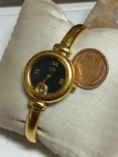 ESQ By Movado 100538 Black Dial Womens Swiss Quartz Watch