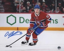 Oliver Kapanen Autographed 8x10 Photo - Action