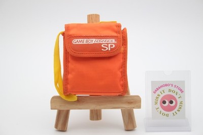 Gameboy Advance SP Carrying Case / Pouch - Orange Authentic Nintendo from Japan
