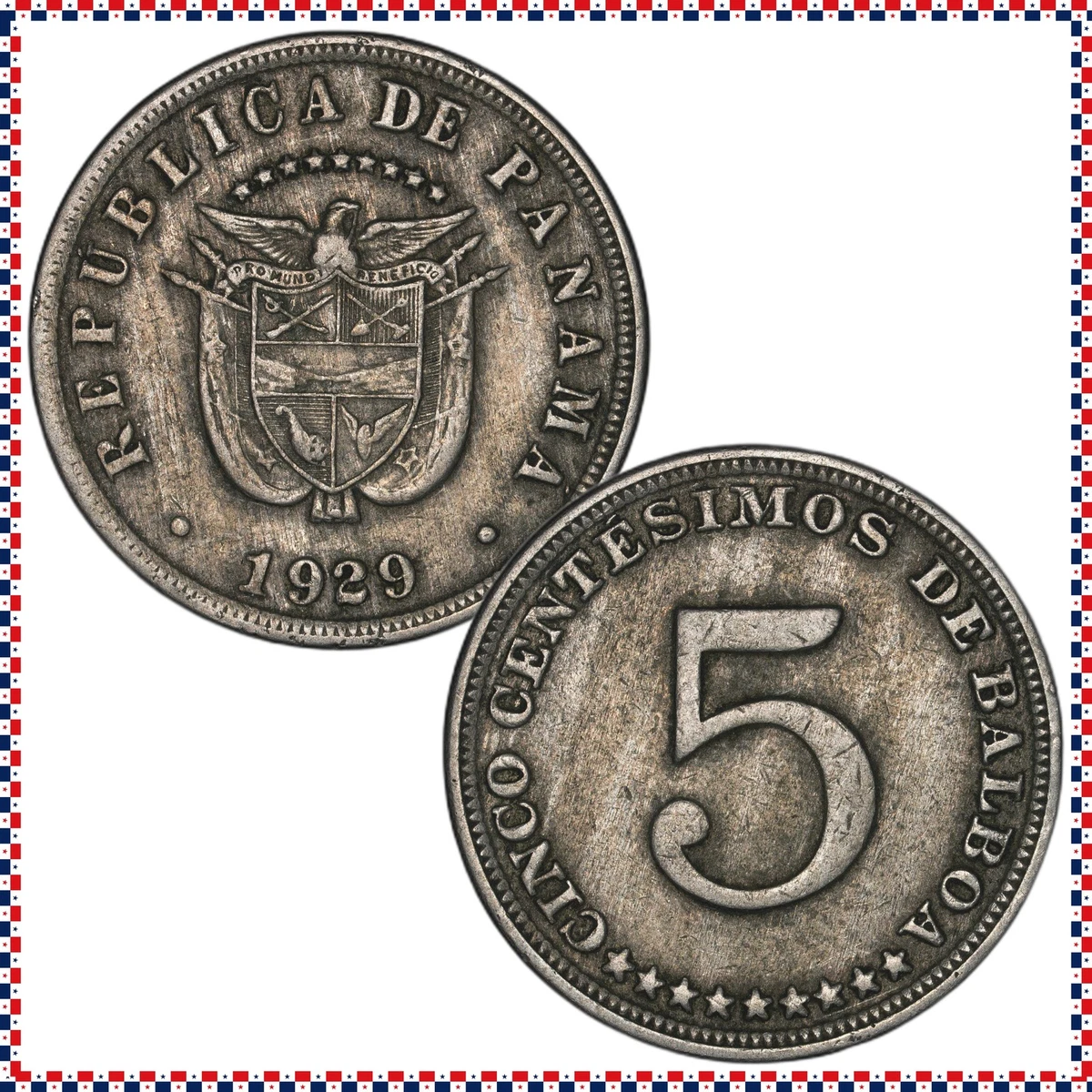 1929 Year Panamanian Coins for sale | eBay