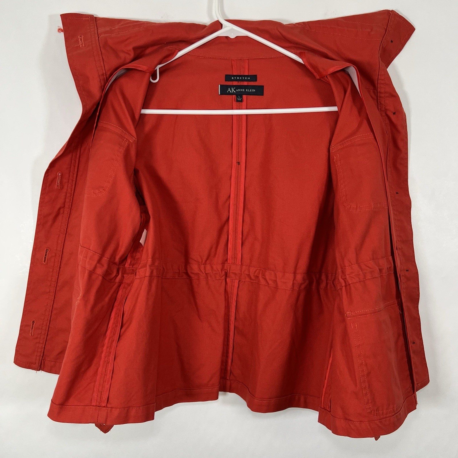 Anne Klein Stretch Button Front Jacket Women Size… - image 8