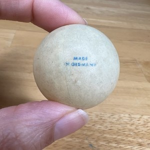 Vintage Table Tennis/ Ping Pong Ball Made In Germany Rare Collectible Read See