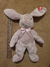 TY Beanie Buddy - FLOPPITY the Purple Bunny 14 inch  Stuffed Animal Toy