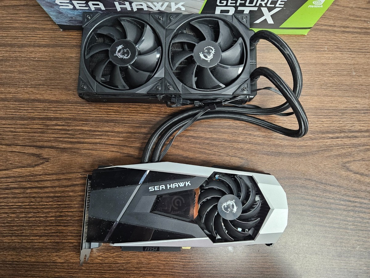 MSI GeForce RTX 3080 Sea Hawk 10GB GDDR6X LHR Graphics Card w