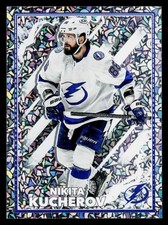 2022-23 Topps Chrome NHL Sticker Collection Hockey Cards Checklist 20