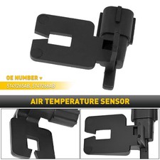 Outside Ambient Air Temp Temperature Sensor Black 1x For Dodge Chrysler Ram Jeep