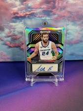 2021-22 Prizm Draft Picks College Pen Prizms Silver #12 Mitch Ballock Auto SKU2