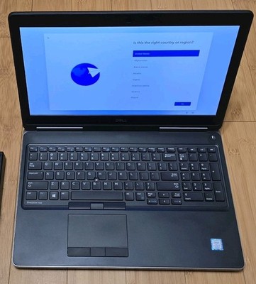 Dell Precision 7520 i7-7820HQ 16GB RAM 256GB SSD Radeon WX 4130 W11 Pro