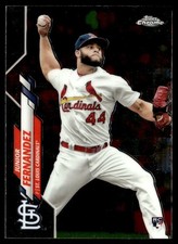 2020 Topps Chrome Junior Fernandez Rookie St. Louis Cardinals #162