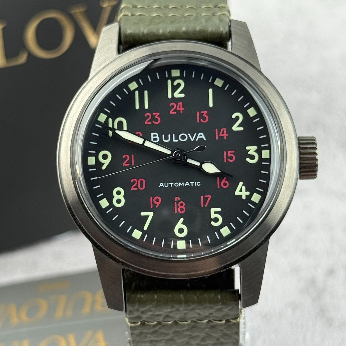 Bulova Hack 98A255 Wrist Watch for Men for sale online | eBay