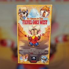 An American Tail Fievel Goes West VHS 1991 Animation Family MCA Universal