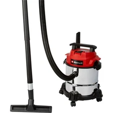Einhell TC-VC 1812/1 S Wet/Dry Vacuum Cleaner Red/Stainless Steel Einhell 2342500