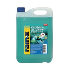 Rain-X RTU Screenwash with Insect Remover & Rain 5 l (Pack of 1), Blue