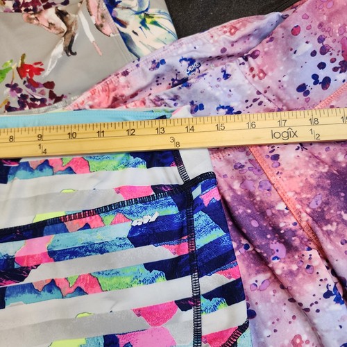 7pc LOT Active Capri Pants M Nike RBX Jockey Colorful Running Athletic Sports - Picture 14 of 24
