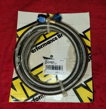New Nos Nitrous Teflon Stainless Braided 6an 4-feet....part 15420nos
