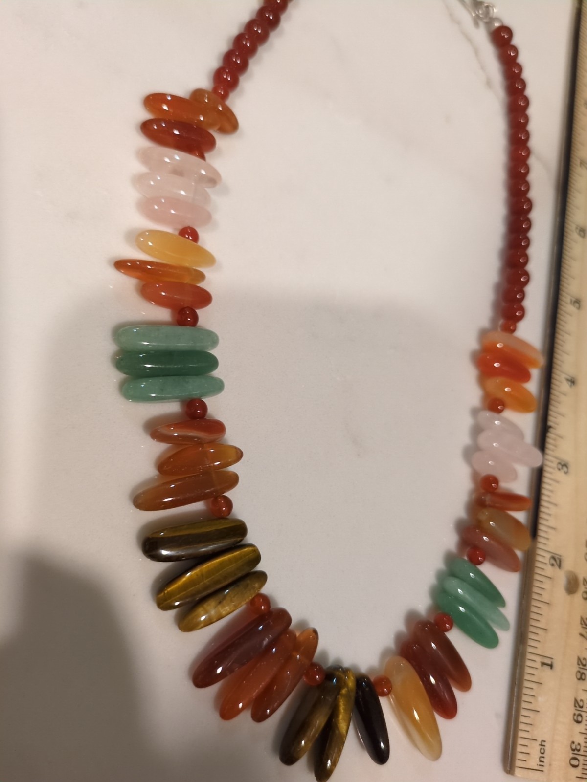 HSN Beaded Statement Necklace - image 2