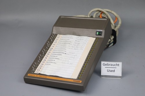 Siemens 6ES5788-0LA12 Simulator S5 764 20 290 E. Stand: 1 230V 50Hz 90mA Used - Picture 1 of 7