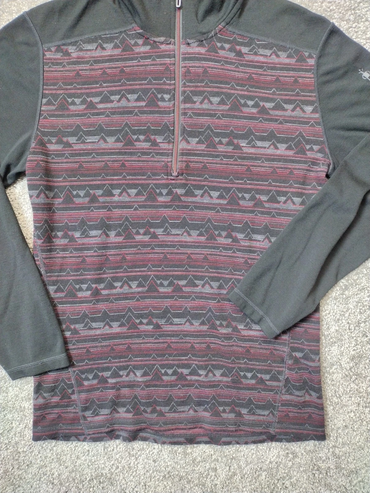 smartwool 100% merino wool 250 ski running base-layer