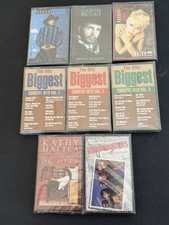 Lot of 8 - Still Sealed 80  s 90  s Country Cassettes