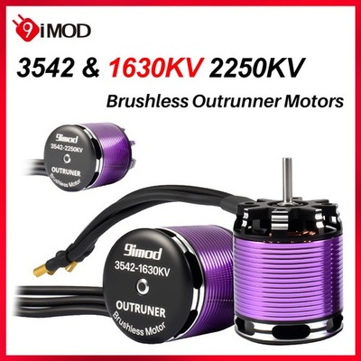 9IMOD 3542 Bürstenloser Motor Außenläufer 80A ESC für 1/10 1/12 RC Crawler Auto