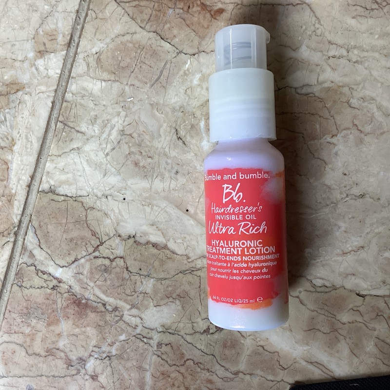 Bumble & Bumble Ultra Rich Hyaluronic Treatment Lotion MINI .84oz, 25ml NWOB