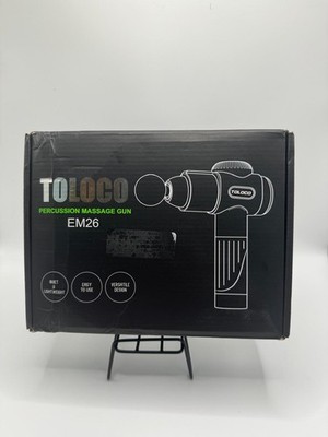TOLOCO Massage Gun, Deep Tissue Back Massage for Athletes Pain Relief EM26-NEW