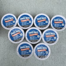 Swiss Miss Pumpkin Spice Hot Cocoa Mix K Cups - Pack of 9 Pods - Loose, SEALED