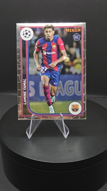 Lamine Yamal (RC) - 2024 Topps Merlin UEFA Club Competitions FC Barcelona #27