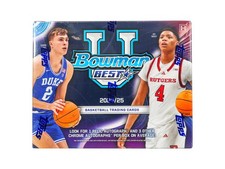 2024/25 BOWMAN UNIVERSITY BEST BASKETBALL HOBBY BOX