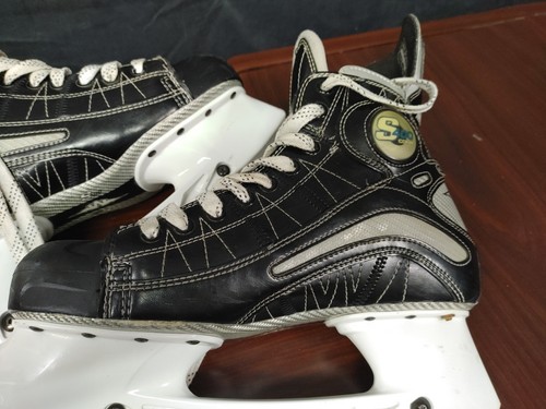 Mission Pure S400 Carbon Hockey Schlittschuhe Größe 10,5 D Vintage Herren SR - Bild 5 von 24