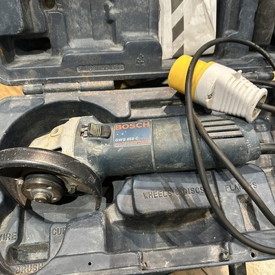 Bosch GWS 850 C Winkelschleifer 110v 