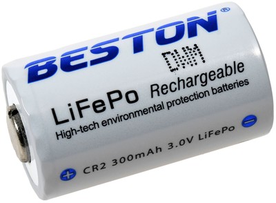 Akku für Prima Super 130 Caption 3,0V 300mAh/0,9Wh Li-Fe Blau