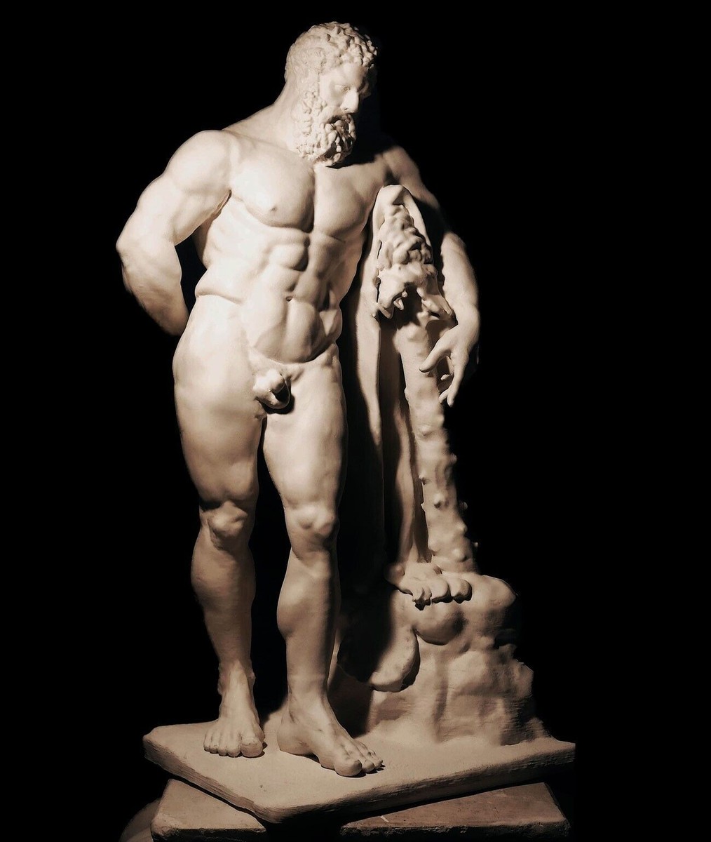 Farnese Hercules. 25cm. Exact replica. Max quality | eBay