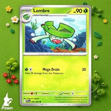 Lombre 6/94 Phantasmal Flames Common Pokemon TCG Card NM Art Shigenori Negishi