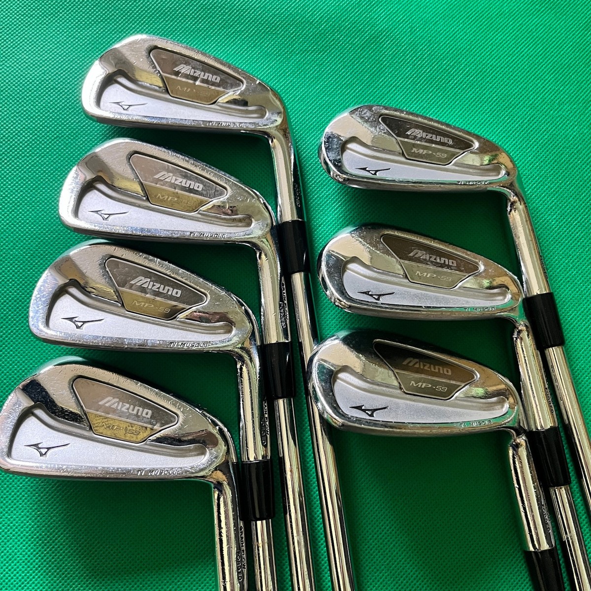 Mizuno MP-59 Iron Set 7pcs 4-Pw Flex S Stiff Dynamic Gold S200